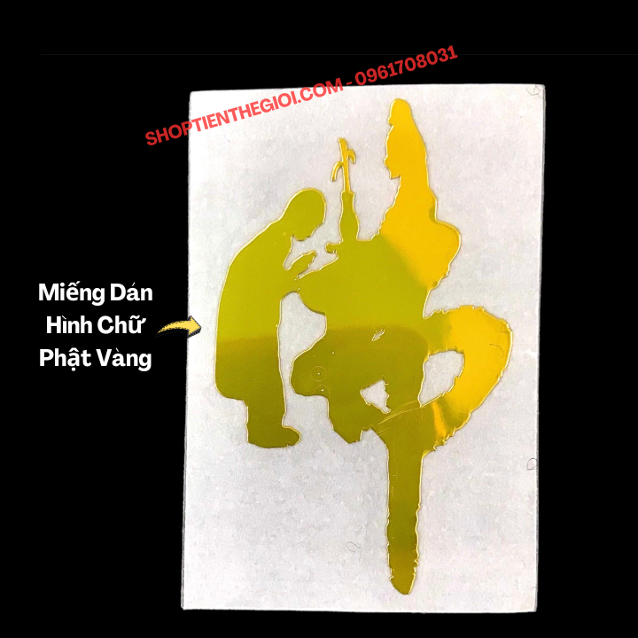Miếng Dán Phật Bồ Tát - Linh Phù Dán Điện thoại Các Loại